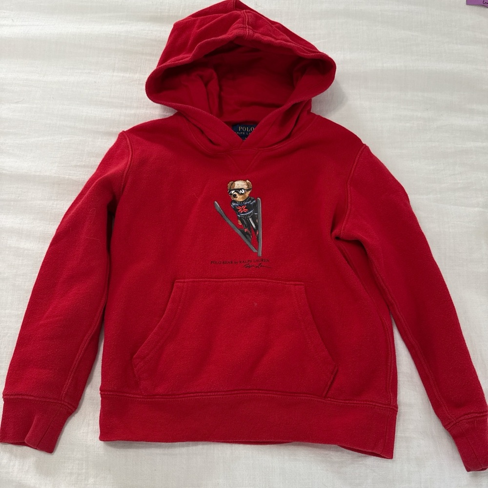 Polo by Ralph Lauren Red Kids Hoodie